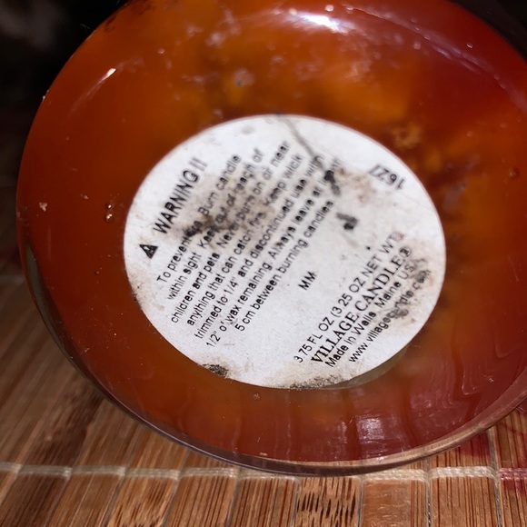 Village Candle Spiced Pumpkin unused 3.75 oz - Picture 3 of 3